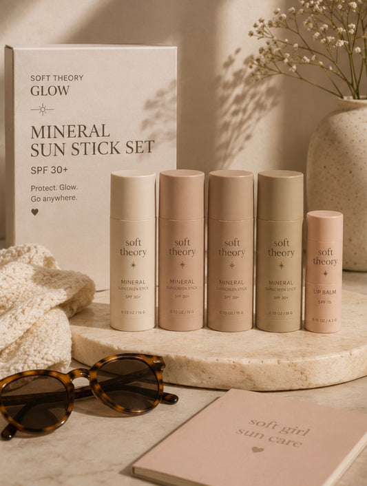 SoftTheory Glow™ Mineral Sun Stick Set SPF 30+
