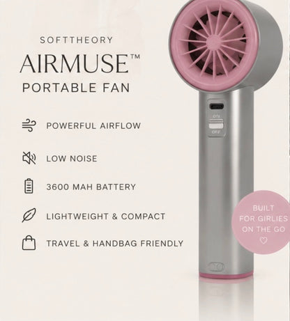 AirMuse™ Portable Fan | Cooling Air