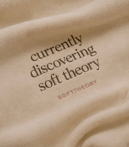 Currently Discovering Soft Theory™ ~ Cropped Hoodie PREORDER