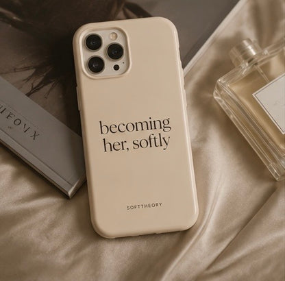 Becoming Her, Softly™ ~ Crème Case Preorder