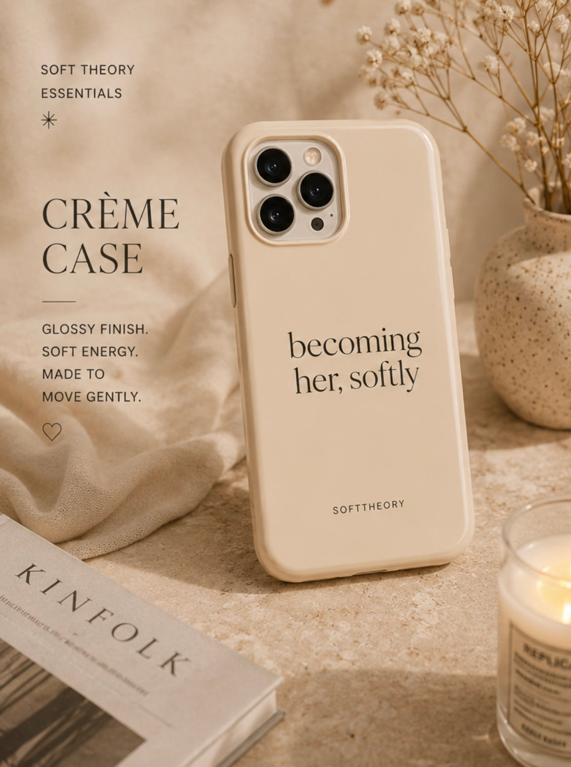 Becoming Her, Softly™ ~ Crème Case Preorder